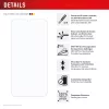 Displex displayschermbescherming (10H) voor Samsung Galaxy A16, Eco-montageframe, krasbestendig