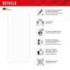 Displex Smart Glass (9H) voor Xiaomi Redmi Note 14, montagesticker, onbreekbaar