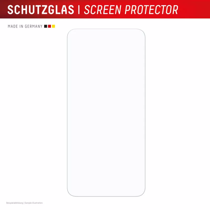 Displex Smart Glass (9H) voor Samsung Galaxy S25 FE/S24 FE, montagesticker, onbreekbaar