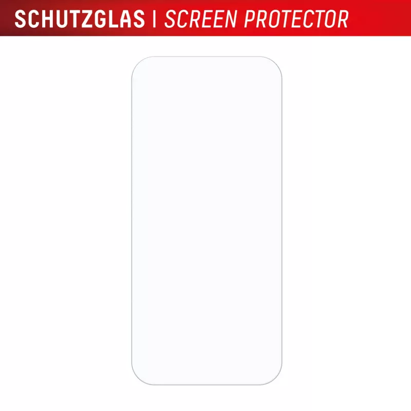 Screenprotector + hoes e.v.i. voor Google Pixel 9 met Eco-montageframe, gehard glas, transparant, krasvast