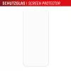 Tempered Glass screenprotector met hoes voor Google Pixel 10 van e.v.i. (DISPLEX echt glas + hoes)
