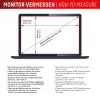 Privacyfilter e.v.i. Displex PRIVACY SAFE magnetisch 2-weg voor 16 inch (16:10) laptop / notebook, randloos, glanzend/mat, 3H