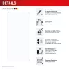 Tempered Smart Glass screenprotector e.v.i. voor Xiaomi 15T / 15T Pro (9H), montagesticker, transparant