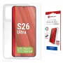 Displex displayschermfolie + hoes voor Samsung S26 Ultra, krasvast