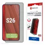 Displex privacy displayschermglas (10H) voor Samsung S26, privacyfilter