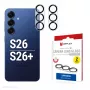 Camerlens-glasbescherming e.v.i. voor Galaxy S26 / S26+, gehard 10H, volledige afdekking, Quick Mount, 2-pack