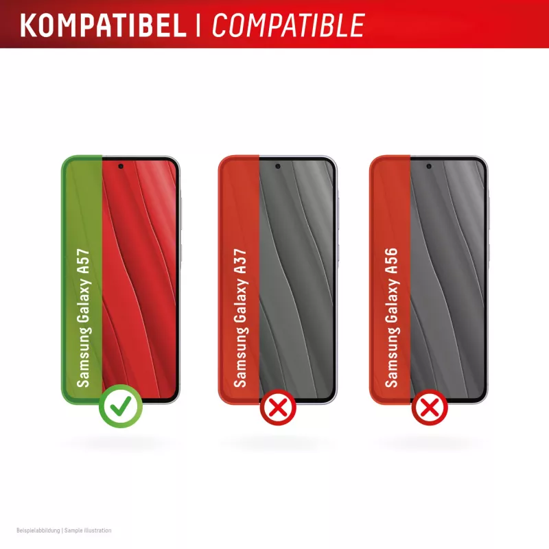 Displex displayschermfolie (10H) voor Samsung A57, krasvast