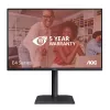 AOC E4 X24E4U computermonitor 61 cm (24 inch) 1920 x 1200 pixel Full HD LED zwart