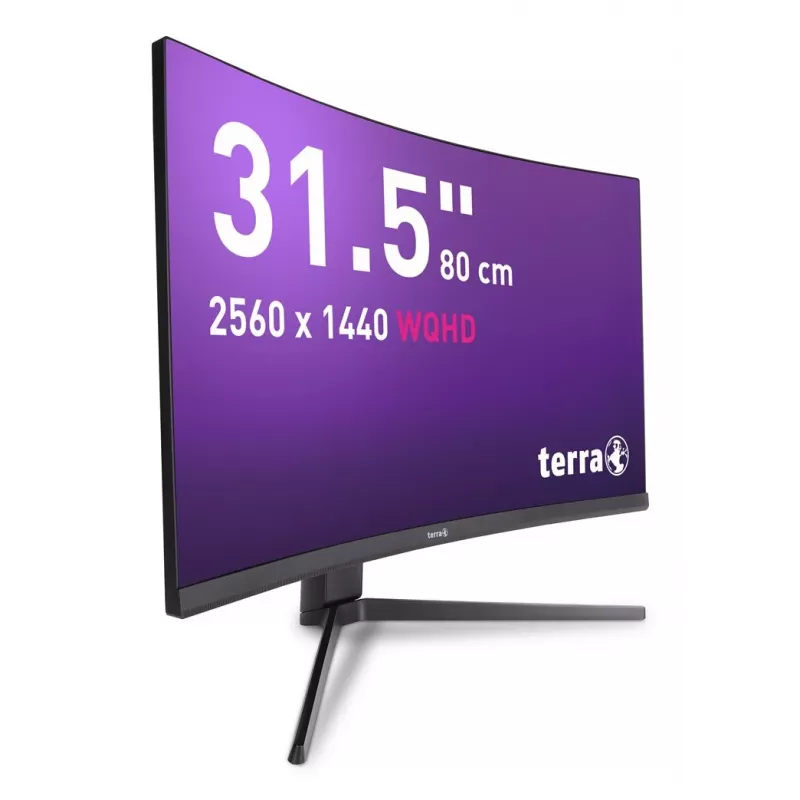 TERRA 3285W computermonitor 80 cm (31,5 inch) 2560 x 1440 pixel Wide Quad HD LCD zwart