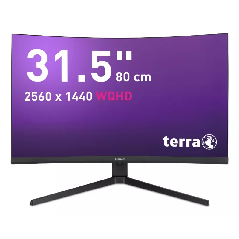TERRA 3285W computermonitor 80 cm (31,5 inch) 2560 x 1440 pixel Wide Quad HD LCD zwart