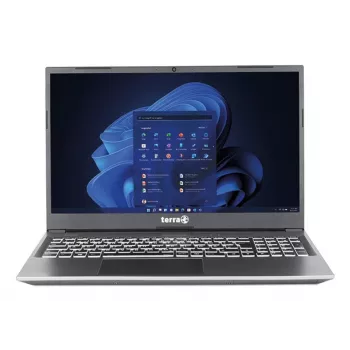 TERRA 1517R Intel® Core™ i3 i3-1315U Laptop 39,6 cm (15,6 inch) Full HD 8 GB DDR4-SDRAM 500 GB SSD Wi-Fi 6 (802.11ax) Windows 11 Home Nederlands, US-Engels grijs