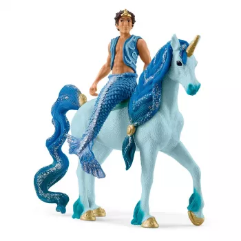 schleich BAYALA Aryon op de eenhoorn, 5 jaar, Zonne-elfen, Eenhoorns & Feeën, meerkleurig