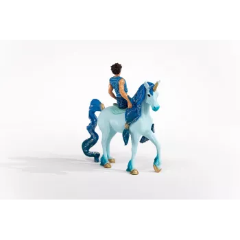 schleich BAYALA Aryon op de eenhoorn, 5 jaar, Zonne-elfen, Eenhoorns & Feeën, meerkleurig