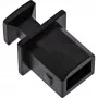 InLine stofkap voor USB-B-bus, zwart, 50 stuks