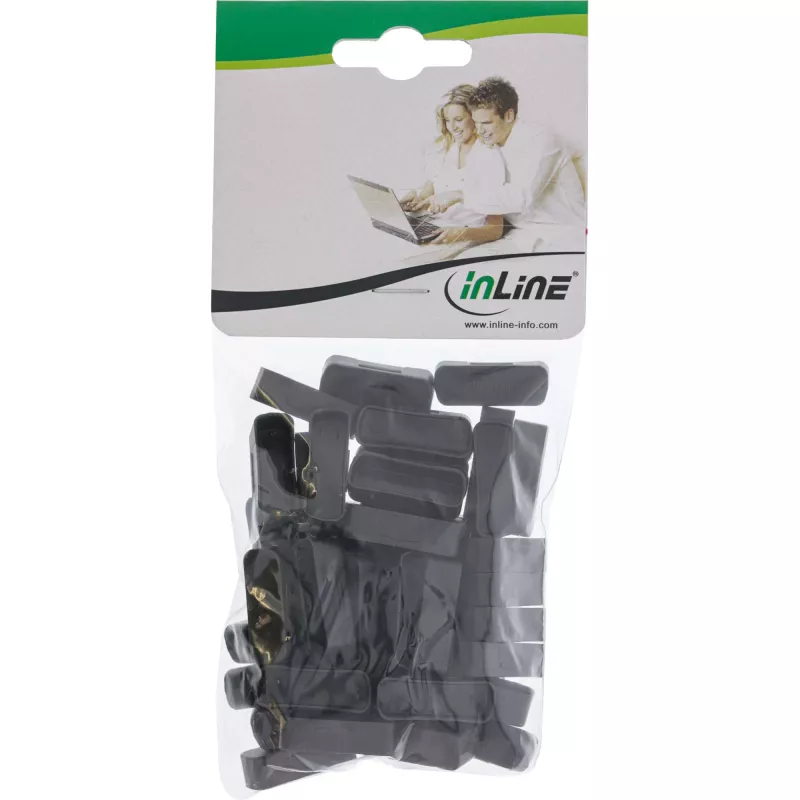 InLine stofkap voor DVI-bus zwart 50 stuks 59948G