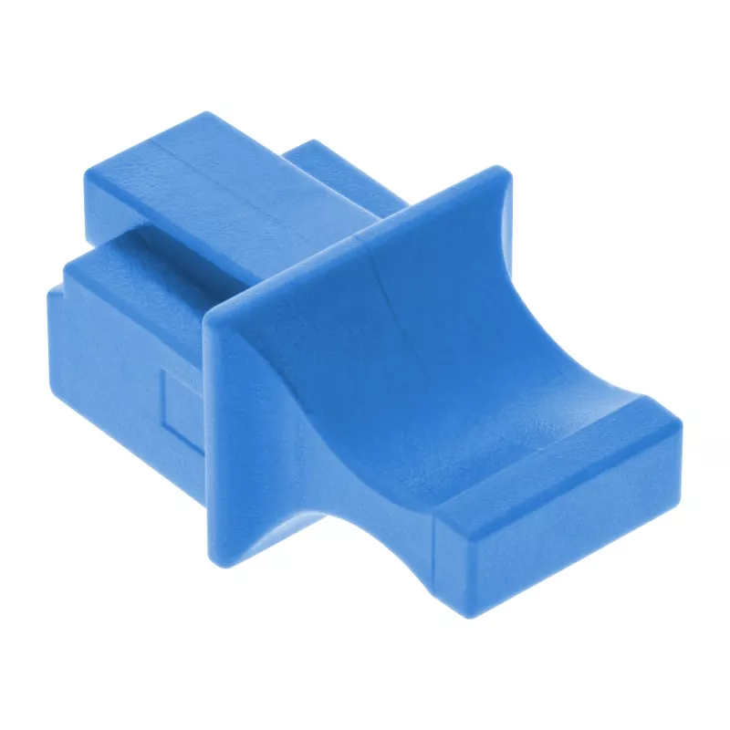 InLine stofkap voor RJ45-bus, blauw, 10 stuks