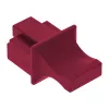 InLine stofkap voor RJ45-bus, donkerrood, 10 stuks