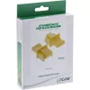 InLine stofkap voor RJ45-bus, geel, 100 stuks