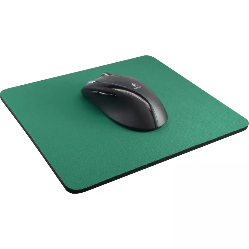 Muispad InLine 250x220x6mm groen antislip textieloppervlak