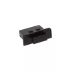 InLine stofkap voor DisplayPort-bus, zwart, 50 stuks