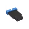 InLine USB 2.0 naar 3.0-adapter intern USB 2.0-moederbord naar USB 3.0-pin-header