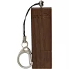 InLine USB 3.0 flashdrive, Woodline walnoot, met sleutelhanger, 32 GB