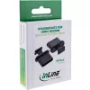 Stofkap voor USB-C-bus InLine 59948M zwart 50 stuks