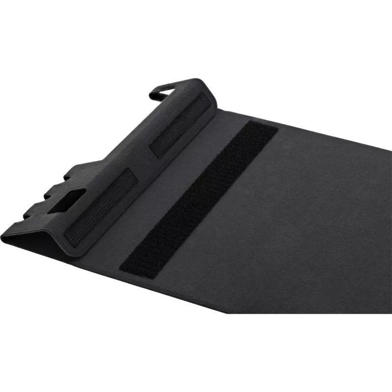 Muismat InLine 55261 — multifunctionele rubberen onderlegger met smartphone- en penhouder, 250×? mm, zwart