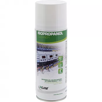 InLine isopropanol, universele, milde reiniger met een zuiverheid > 99,9%, 400 ml