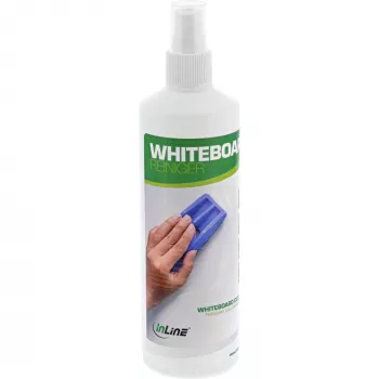 Whiteboardreiniger InLine 250 ml – reinigingsvloeistof voor whiteboards, groen/wit
