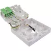 InLine FTTH-aansluitdoos voorgemonteerd 4x LC/APC 9/125µm 15m
