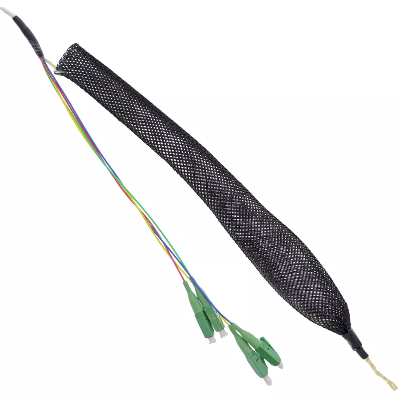InLine FTTH-aansluitdoos voorgemonteerd 4x LC/APC 9/125µm 15m