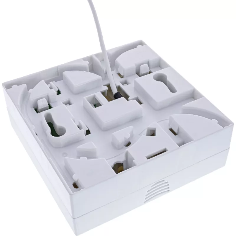 InLine FTTH-aansluitdoos voorgemonteerd 4x LC/APC 9/125µm 50m