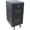 InLine 31516E laadstation-organizer vrijstaand staal zwart