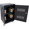 InLine 31516E laadstation-organizer vrijstaand staal zwart