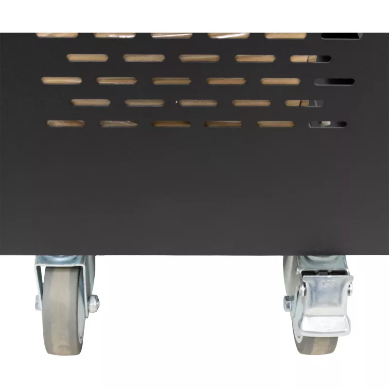InLine 31516E laadstation-organizer vrijstaand staal zwart