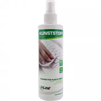 Apparaatreinigingsspray InLine 43206 — toetsenbordreiniger, 250 ml, groen/wit