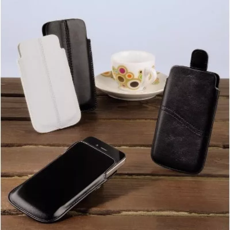 Hama sleeve telefoonhoes holster zwart