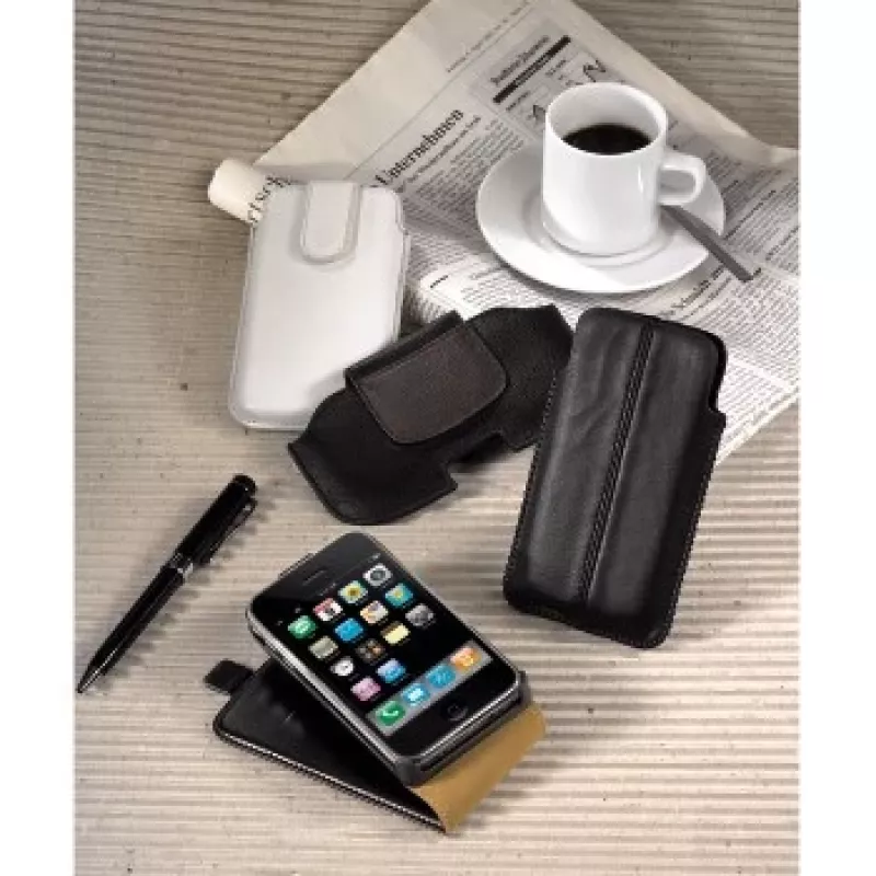 Hama sleeve telefoonhoes holster zwart