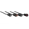 Hama 1,5 m 2 x RCA M/F audiokabel zwart