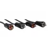 Hama 00122273 audiokabel 3 m 2 x RCA zwart