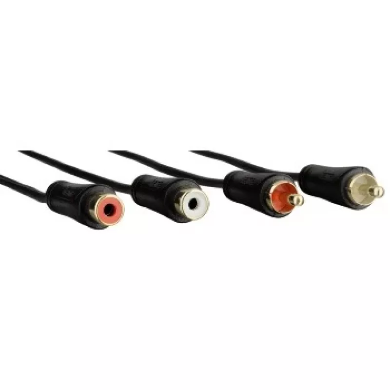 Hama 00122286 audiokabel 3 m 2 x RCA zwart