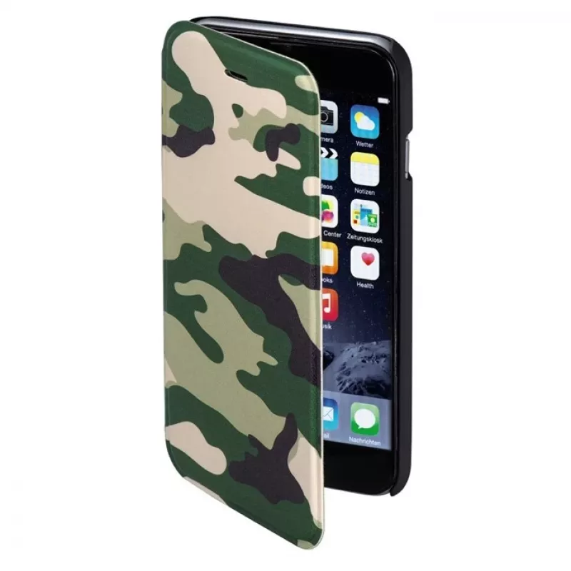 Hama Camouflage telefoonhoesje 11,9 cm (4,7 inch) folio veelkleurig