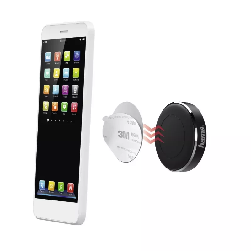 Hama 00183283 houder passieve houder mobiele telefoon/smartphone zwart