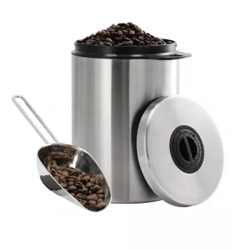 Koffieblik Xavax 00111250 roestvrij staal, 170×170×218 mm, zilver