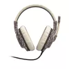 Hama SoundZ 333 headset bedraad hoofdband gaming USB Type-A beige, bruin