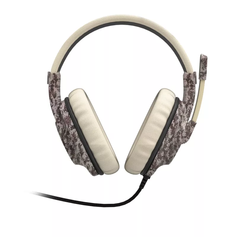 Hama SoundZ 333 headset bedraad hoofdband gaming USB Type-A beige, bruin
