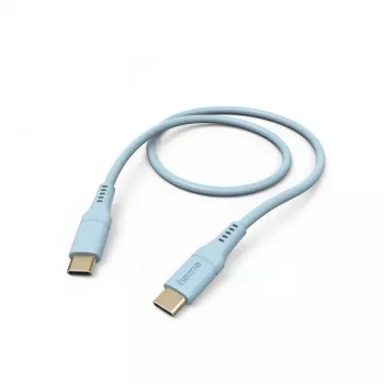 Hama Flexible USB-kabel USB 2.0 1,5 m USB-C blauw