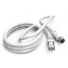 Hama 00205032 coaxkabel 2,5 m RJ-45 wit