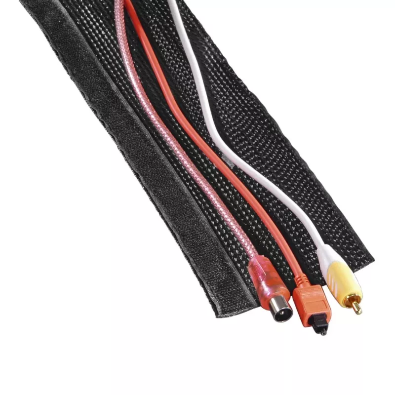 Hama 00220995 kabelorganizer universeel kabelslang zwart 1 stuks